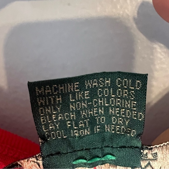 VTG 90s Y2K Cheetah Mervyns Crewneck Sweater Pullover Red Blue Colorblock Sz L - Picture 8 of 9